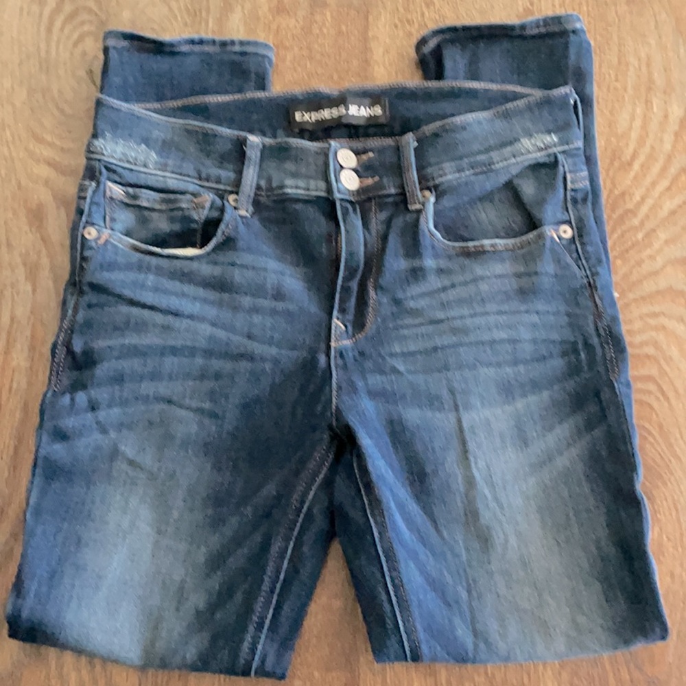 Express 2 Button Jeans - image 2